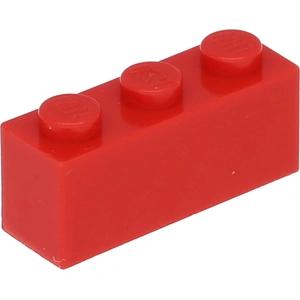Lego® 100 pièces 3622 Brick 1x3 Part Basic Bricks 100 Rouge pas cher