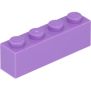 Lego® 1 pièce 3010 Brick 1x4 Part Basic Bricks 1 Middle Lavendel
