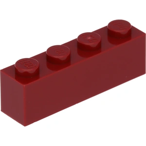 Lego® 1 pièce 3010 Brick 1x4 Part Basic bricks 1 dark red