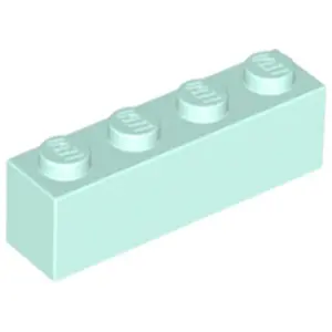 Lego® 1 pièce 3010 Brick 1x4 Part Basic Bricks 1 Clair Aqua