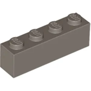 Lego® 10 pièces 3010 Brick 1x4 Part Basic Bricks 10 Gris foncé