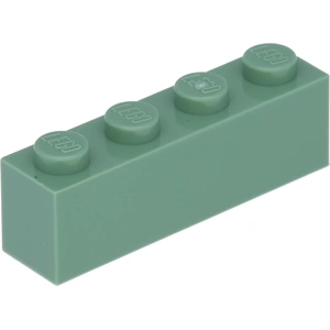 Lego® 10 pièces 3010 Brick 1x4 Part Basic briques 10 vert sable