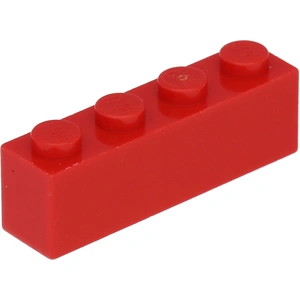 Lego® 250 pièces 3010 Brick 1x4 Part Basic bricks 250 Red