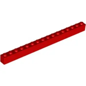 Lego® 250 pièces 2465 brique 1x16 partie briques de base 250 rougeVendu parkaufland