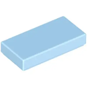 Lego® 1x2 carreaux 3069 - 1 pièce bleu clairVendu parkaufland