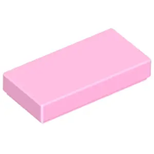 Lego® 1x2 carreaux 3069 - 1 pièce rose clair