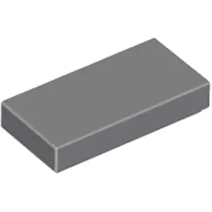 Lego® 1x2 carreaux 3069 - 1 pièce gris bleuâtre foncé pas cher