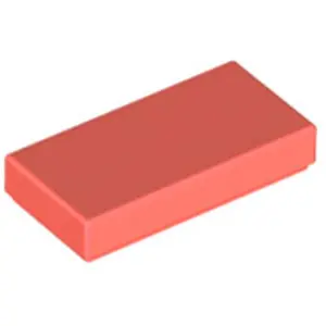 Lego® 1x2 carreaux 3069 - 10 pièces CoralVendu parkaufland