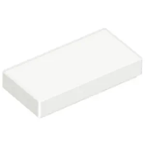 Lego® 1x2 carreaux 3069 - 10 pièces blancVendu parkaufland