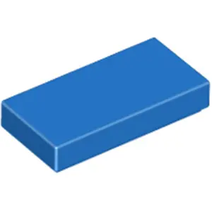 Lego® 1x2 carreaux 3069 - 1 pièce bleu