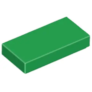 Lego® 1x2 carreaux 3069 - 10 pièces vert