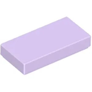 Lego® 1x2 tuiles 3069 - 10 pièces Lavande