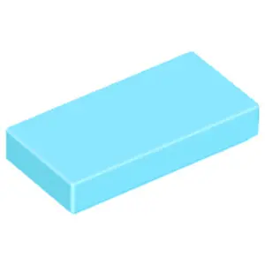 Lego® 1x2 carreaux 3069 - 10 pièces bleu azur moyenVendu parkaufland