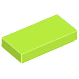 Lego® 1x2 carreaux 3069 - 100 pièces Lime