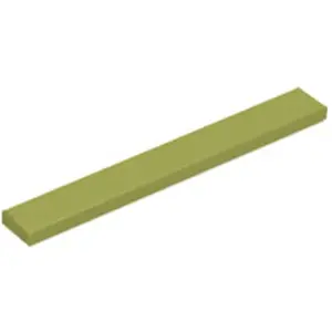 Lego® 1x8 carreaux 4162 - 10 pièces vert olive pas cher