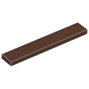 Lego® 1x6 carreaux 6636 - 1 pièce brun foncé pas cher