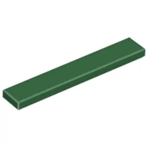 Lego® 1x6 carreaux 6636 - 100 pièces vert foncé pas cher