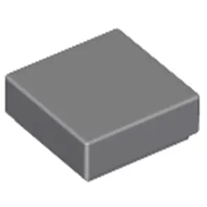 Lego® 1x1 carreaux 3070 - 100 pièces gris bleuté foncéVendu parkaufland