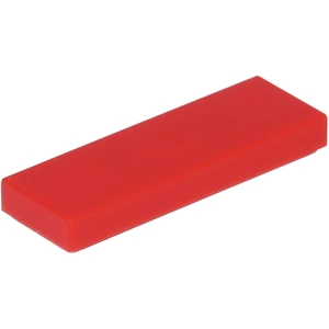 Lego® 1x3 carreaux 63864 - 1 pièce rouge pas cher