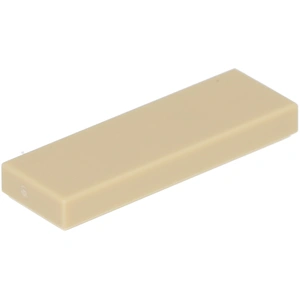 Lego® 1x3 carreaux 63864 - 250 pièces beige pas cher
