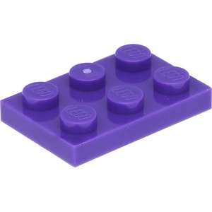 Lego® 2x3 plaques 3021 - 1 pièce violet foncé pas cher