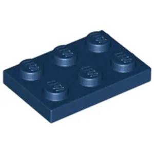 Lego® 2x3 panneaux 3021 - 1 pièce bleu foncé pas cher