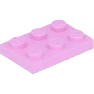 Lego® 2x3 plaques 3021 - 10 pièces rose clair pas cher
