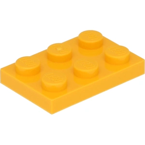 Lego® 2x3 plaques 3021 - 50 pièces orange clair pas cher