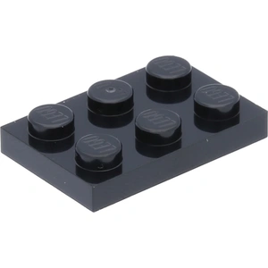 Lego® 2x3 plaques 3021 - 250 pièces noir pas cher