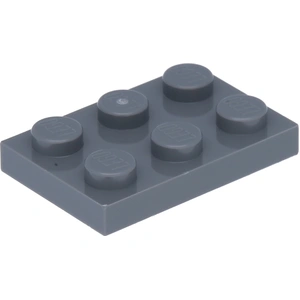Lego® 2x3 plaques 3021 - 50 pièces gris bleuté foncé pas cher
