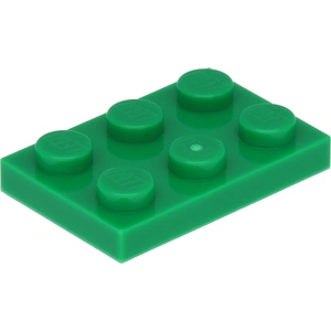 Lego® 2x3 plaques 3021 - 50 pièces vert pas cher