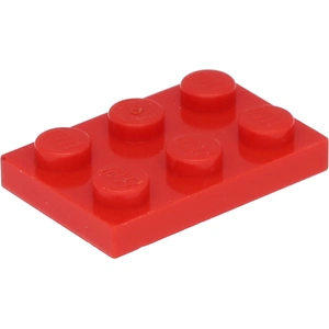Lego® 2x3 panneaux 3021 - 1 pièce rouge pas cher