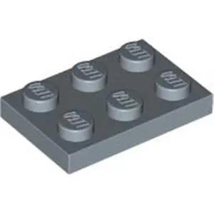 Lego® 2x3 panneaux 3021 - 1 pièce bleu sable pas cher