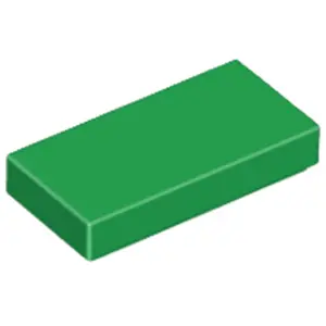 Lego® 1x2 carreaux 3069 - 50 pièces vertVendu parkaufland