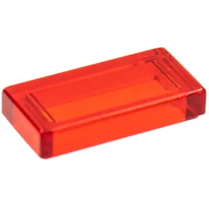 Lego® 1x2 carreaux 3069 - 250 pièces Trans - RougeVendu parkaufland