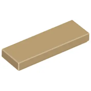 Lego® 1x3 carreaux 63864 - 1 pièce beige foncéVendu parkaufland
