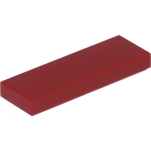 Lego® 1x3 carreaux 63864 - 100 pièces rouge foncé pas cher