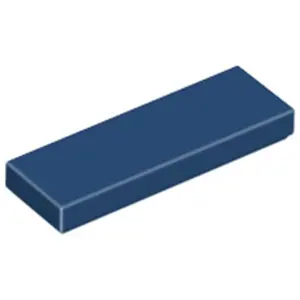 Lego® 1x3 carreaux 63864 - 10 pièces bleu foncé pas cher