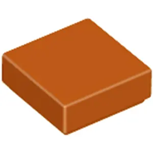 Lego® 1x1 carreaux 3070 - 250 pièces orange foncéVendu parkaufland