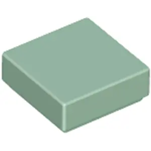 Lego® 1x1 carreaux 3070 - 250 pièces vert sable pas cher