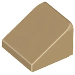 Lego® 1x1 brique inclinée 30° x 1 x 1 x 2/3 54200 - 1 pièce beige fonc...Vendu parkaufland