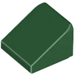 Lego® 1x1 brique inclinée 30° x 1 x 1 x 2/3 54200 - 1 pièce vert foncéVendu parkaufland