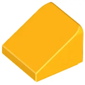 Lego® 1x1 brique inclinée 30° x 1 x 1 x 2/3 54200 - 1 pièce orange cla... pas cher