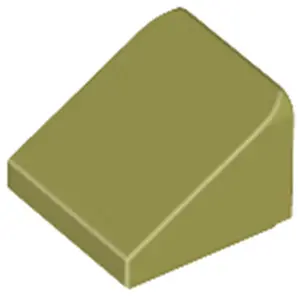 Lego® 1x1 brique inclinée 30° x 1 x 1 x 2/3 54200 - 1 pièce vert oliveVendu parkaufland