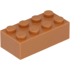 Lego® 2x4 brique 3001 - 1 pièce Nougat moyen