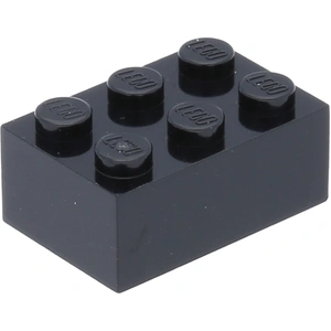Lego® brique 2x3 3002 - 250 pièces noir pas cher