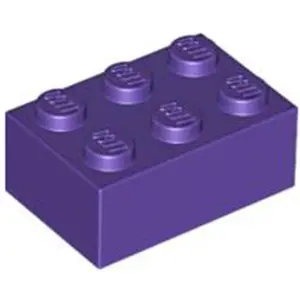 Lego® 2x3 brique 3002 - 10 pièces violet foncéVendu parkaufland