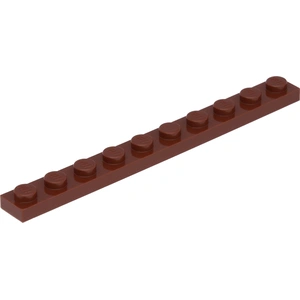 Lego® 1x10 panneaux 4477 - 1 pièce rouge-brunVendu parkaufland