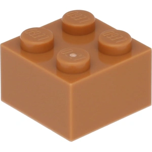 Lego® 2x2 brique 3003 - 10 pièces Nougat moyenVendu parkaufland