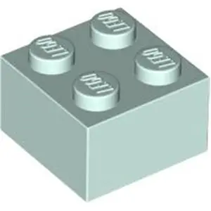 Lego® brique 2x2 3003 - 10 pièces Aqua clairVendu parkaufland